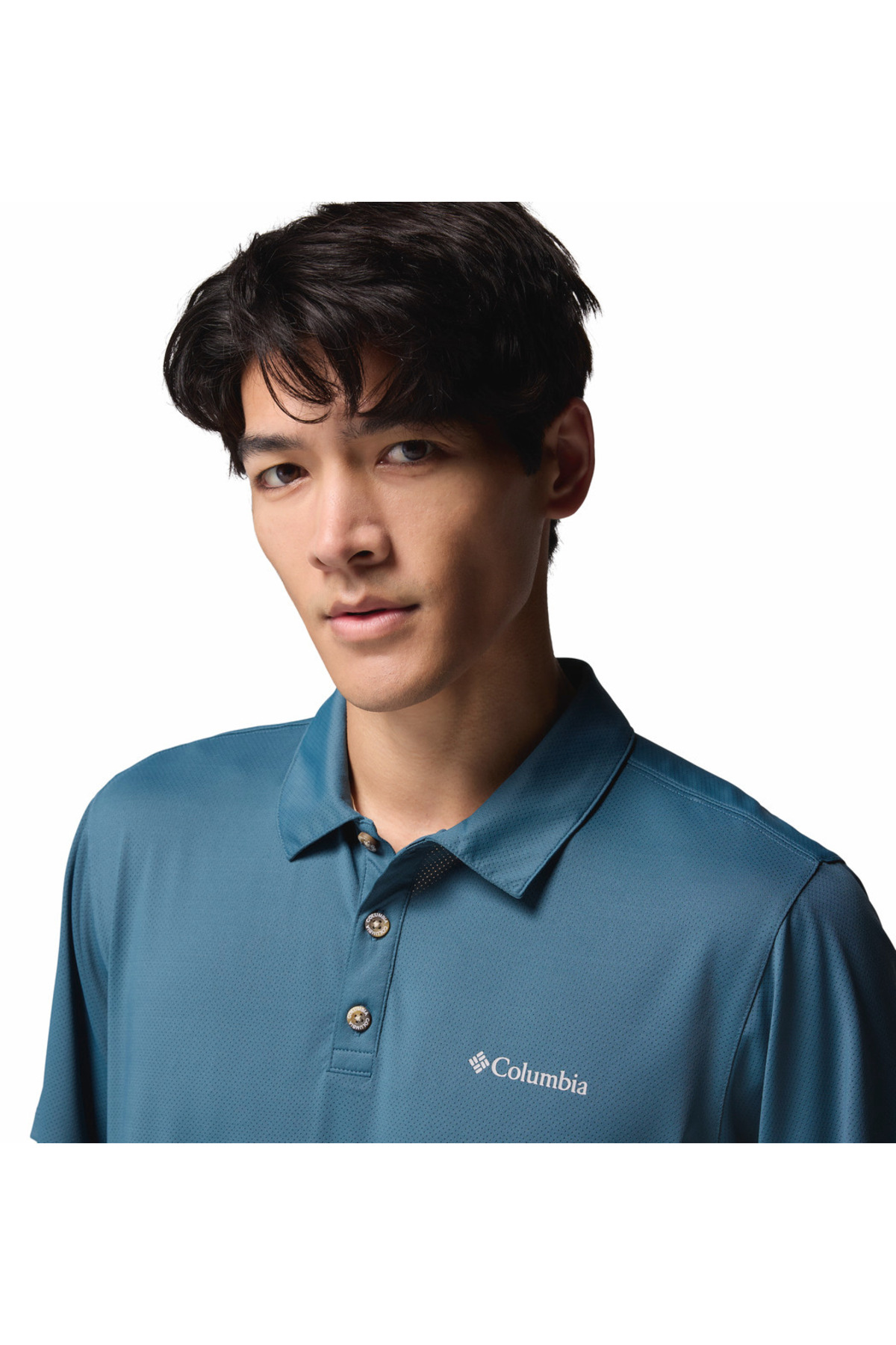 Columbia Tech Trail Utility Erkek Kısa Kollu Polo T-Shirt görsel 4