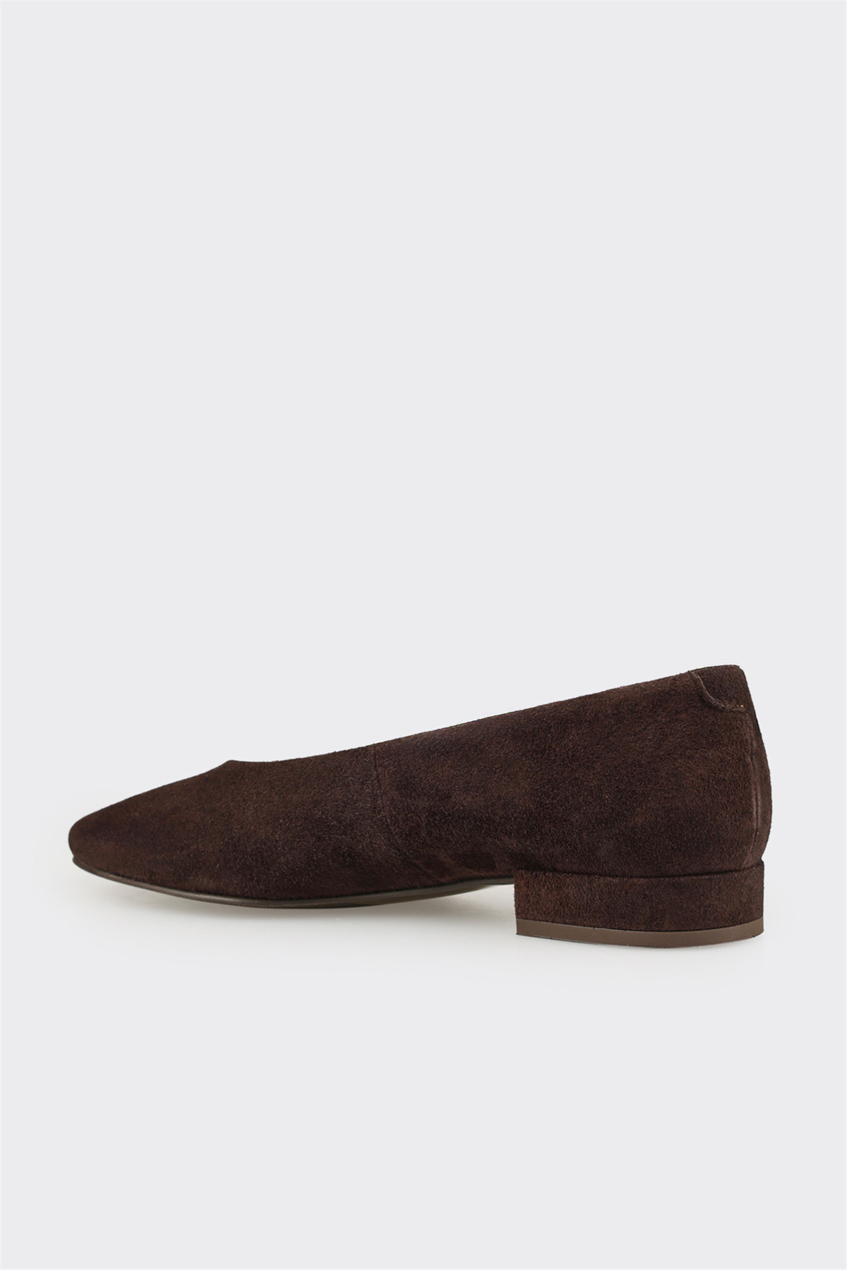 Elle Shoes Kahve Deri Kadın Günlük Ayakkabı görsel 3