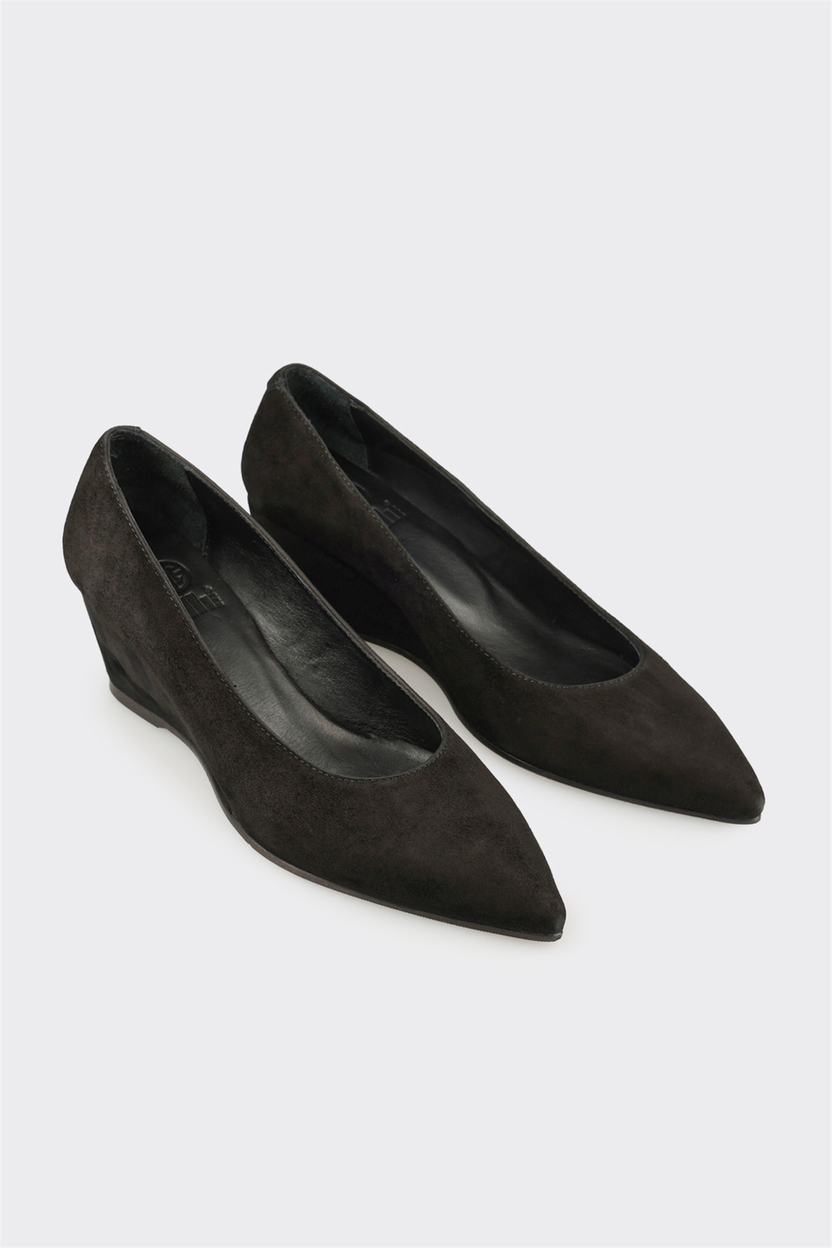 Elle Shoes Siyah Deri Kadın Ayakkabı görsel 2