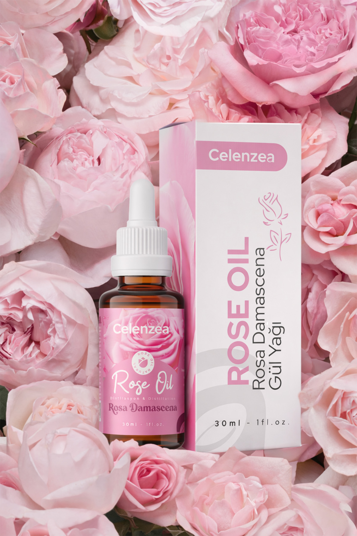 Gül Yağı Anti-Aging & Nemlendirici Bakım %100 Doğal Cilt Bakımı Rose Oil 30ml — 153.03.0017 — تصویر 5 از 5