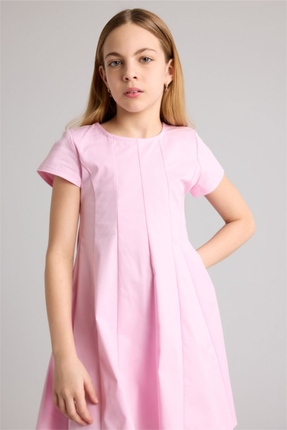 Defacto Kız Çocuk Elbise H2604A8/PN4 PINK