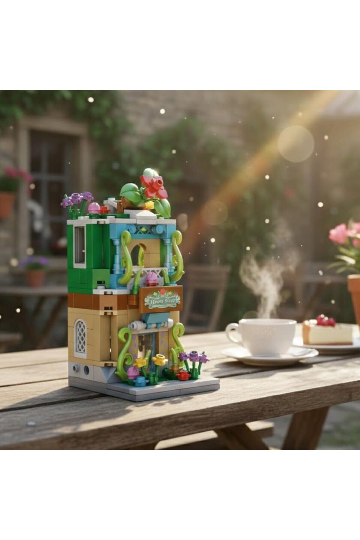 NW NessiWorld P657037 ÇİÇEK DÜKKANI 280 PARÇA BLOCK OYUNCAK fotoğrafı 2 (önizleme)