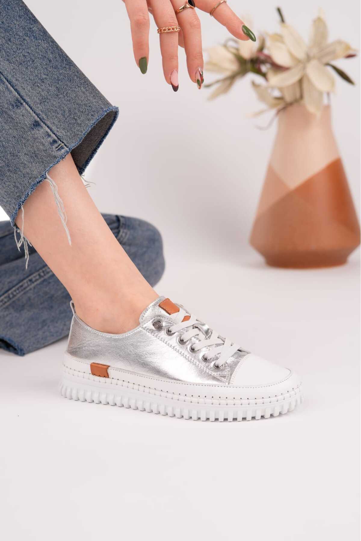 Genuine Leather Women's Casual Shoes SY0509