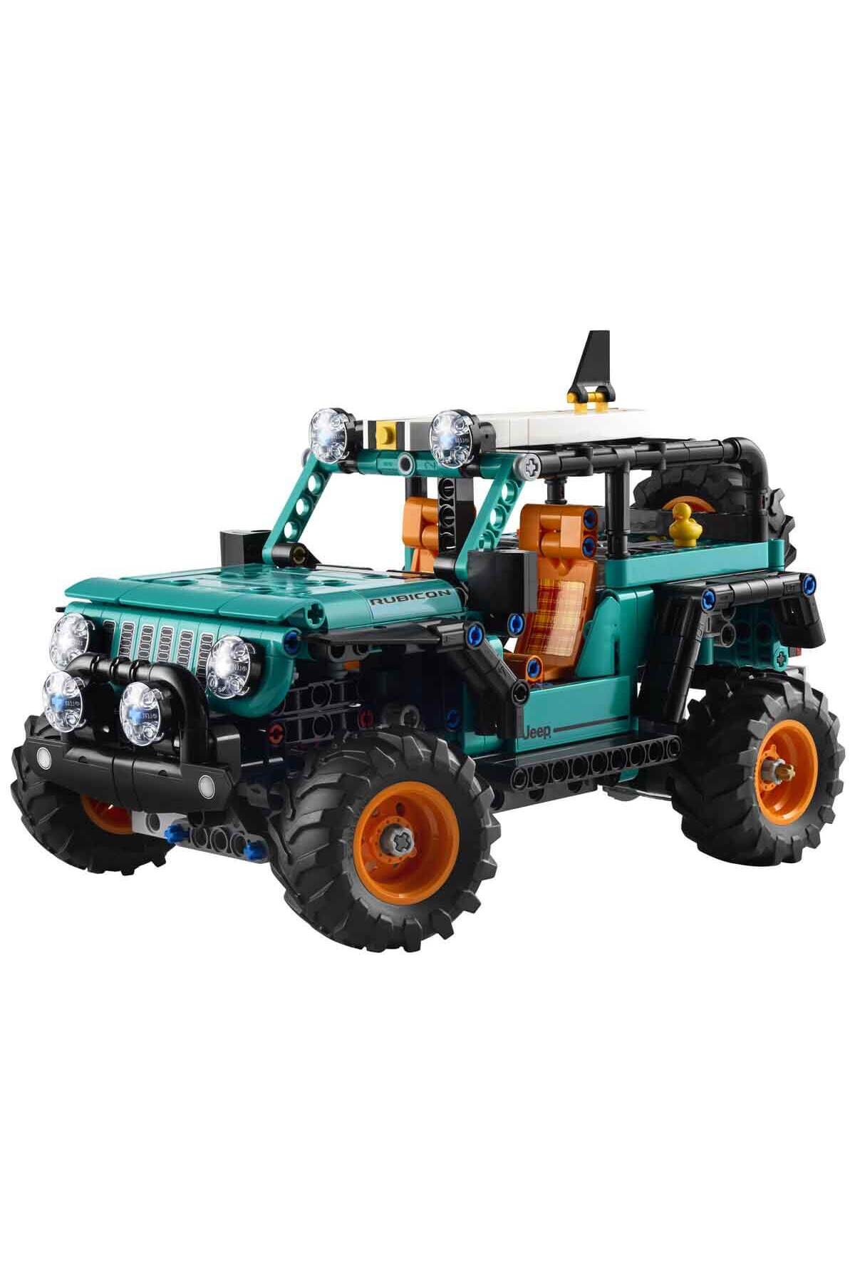 LEGO Technic Jeep Wrangler Rubicon SUV 42227 - 10 Yaş ve Üzeri Çocuklar için Ördek İçeren Yaratıcı O fotoğrafı 2 (önizleme)