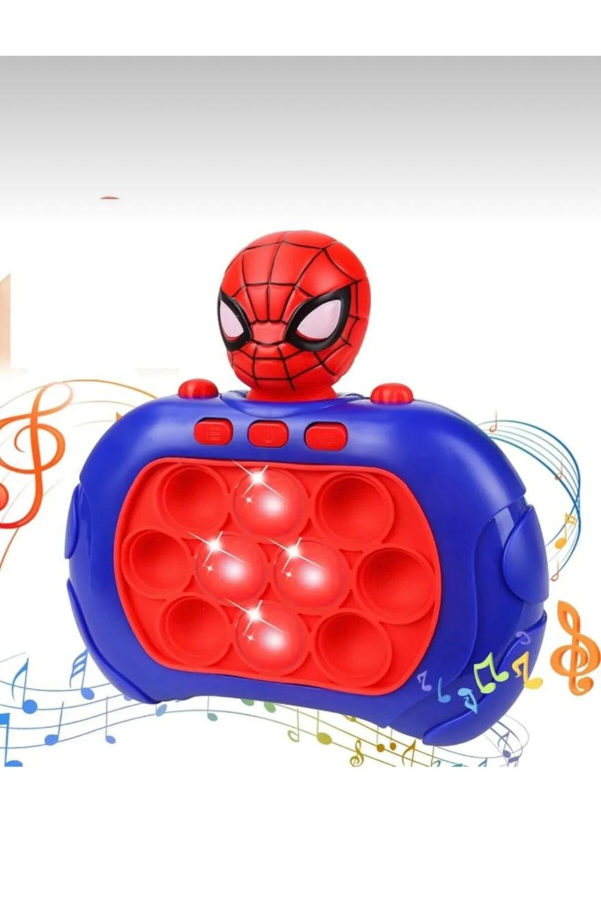 ZİVENTA Spider Popit Işıklı Refleks/Hafıza 4 Modlu Speed Push Bubble Oyunu Çocuklar İçin Eğitici Zeka Oyunu fotoğrafı 3 (önizleme)