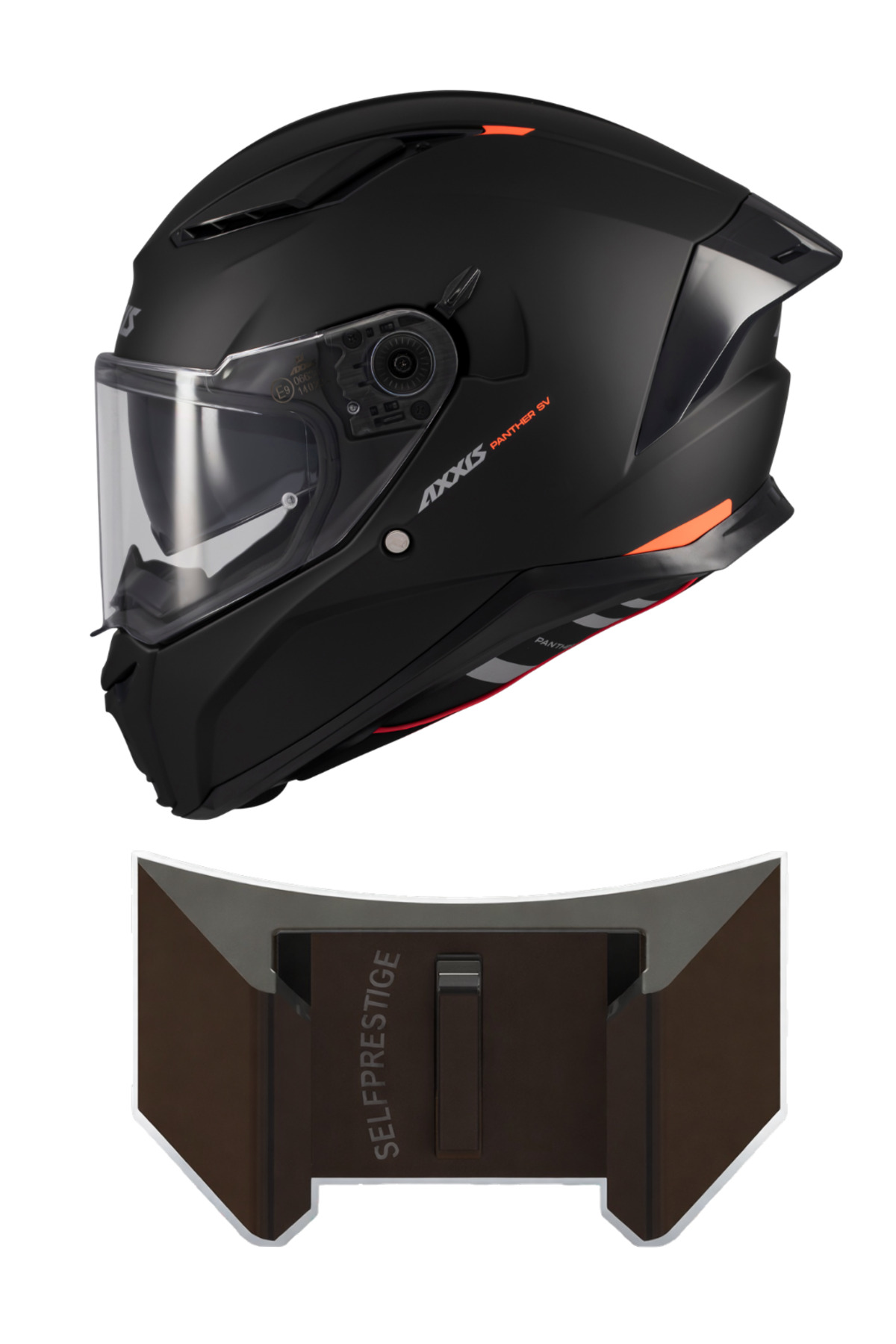 Ｋマート KRM AXXİS PANTHER SV Motosiklet Kask Çene Aksiyon Kamera Tutucu