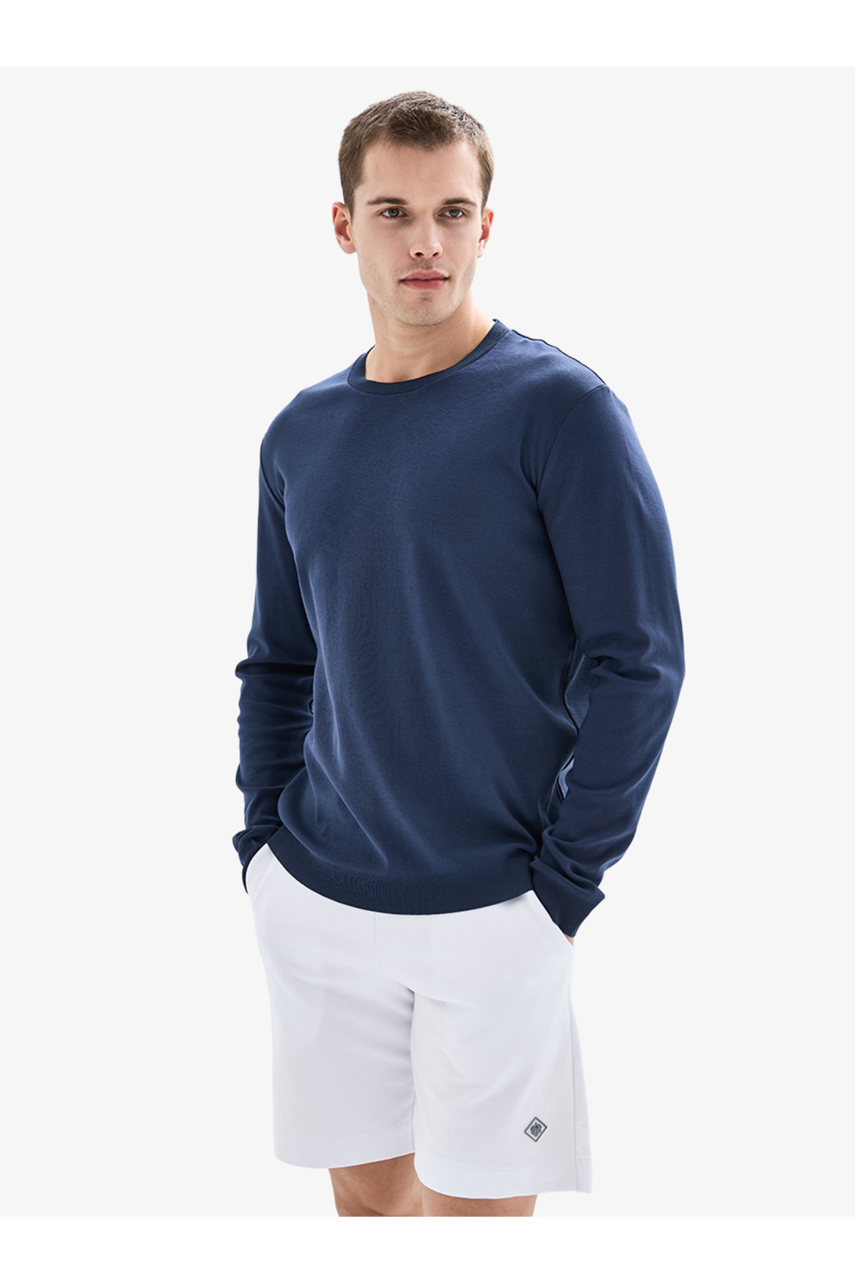 Blackspade Erkek Sweatshirt 40924 - Lacivert