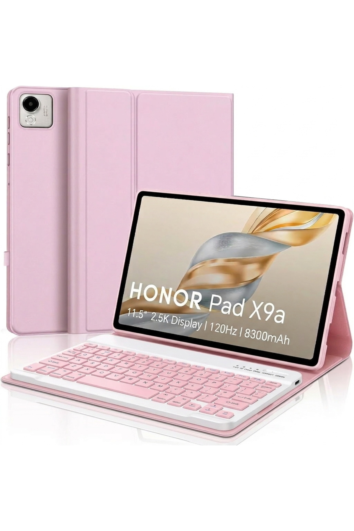 【箱キーボード付き】honor pad x9a ほぼ未使用 8／256GB m.tk moveteck Honor Pad X9A/X9 Pro 11.5 Inch Tablet Keyboard Case