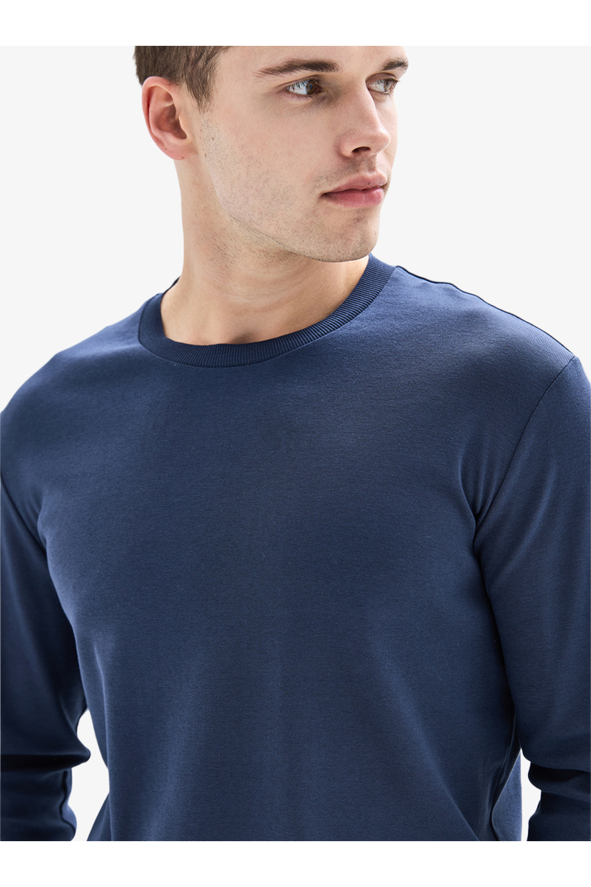 Blackspade Erkek Sweatshirt 40924 - Lacivert görsel 6