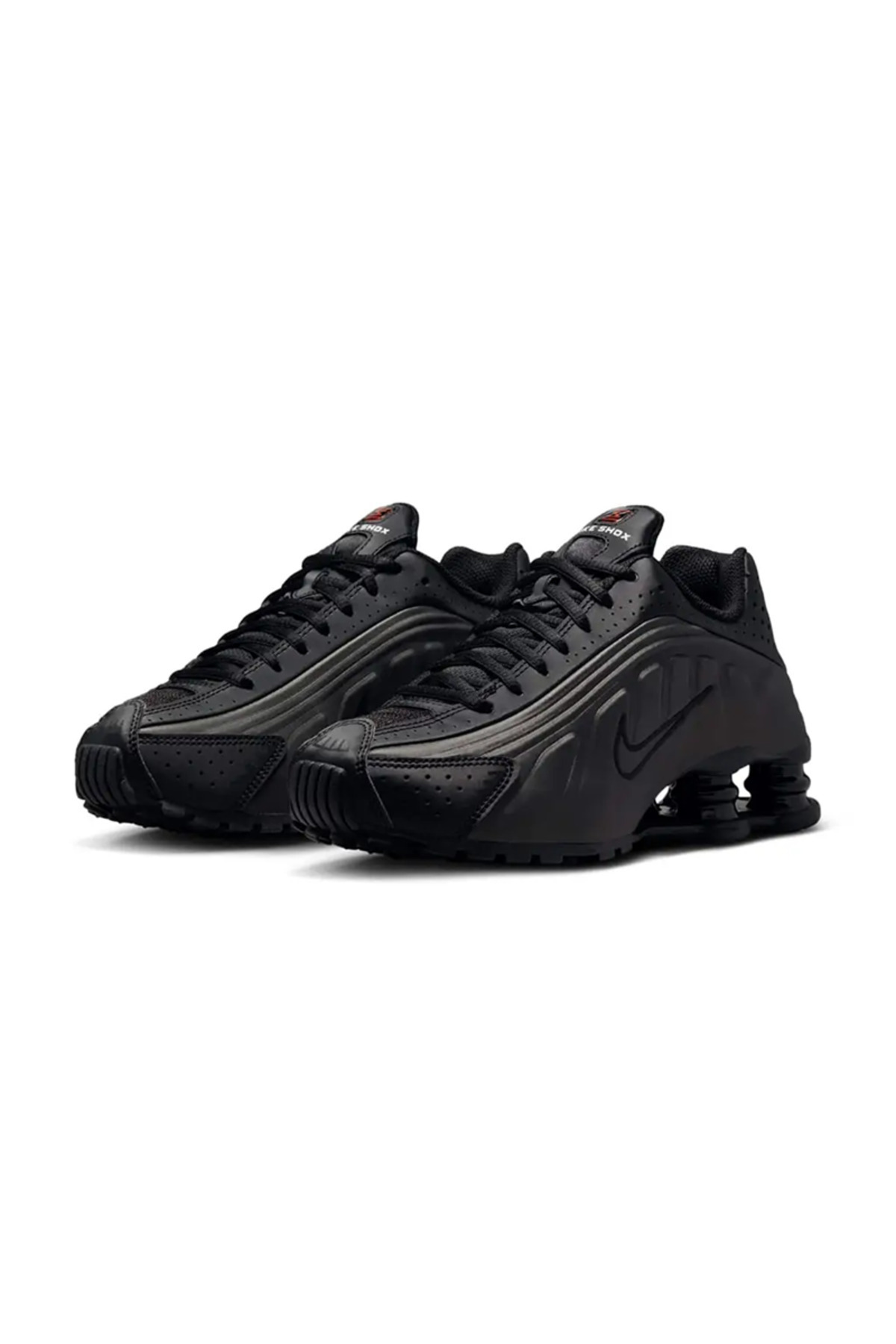 Nike Shox R4 Triple Black Blackout Nby Cw2626-003 Women's (Slim