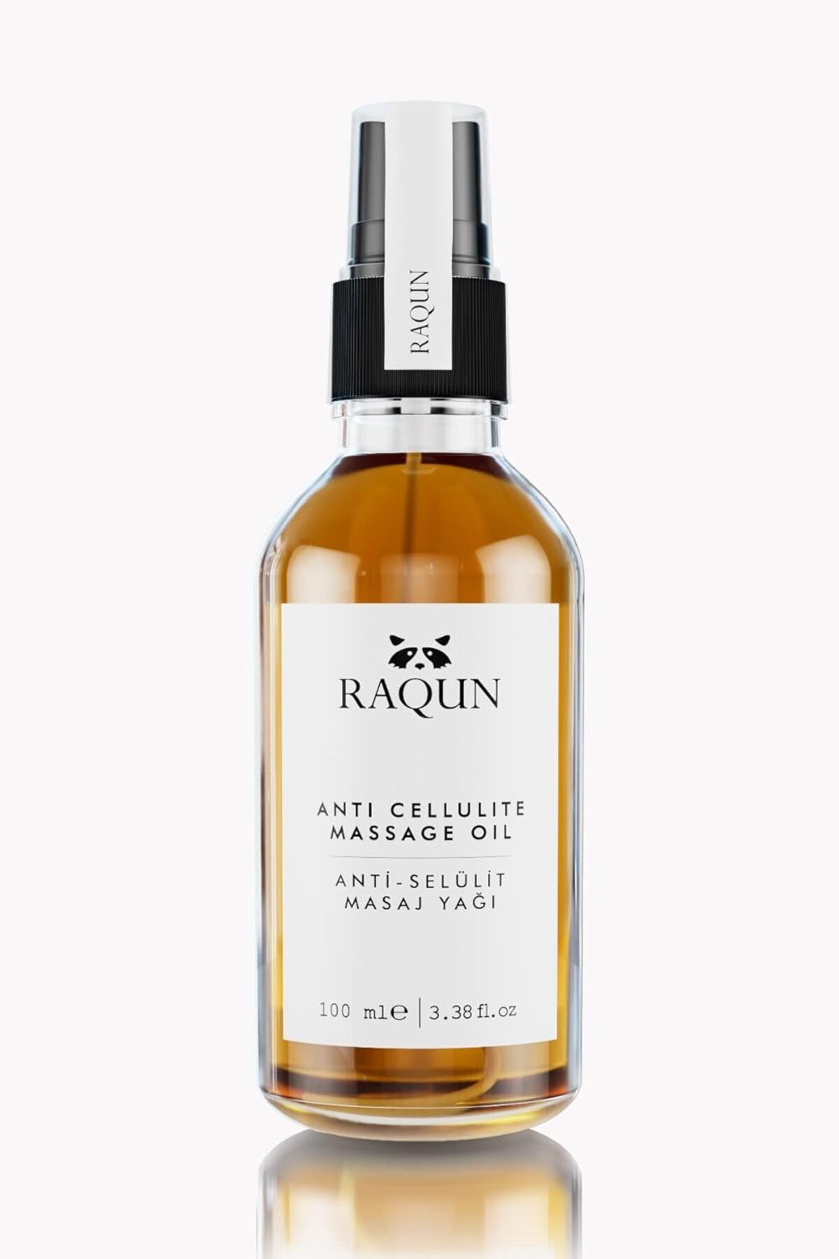 RAQUN Anti Selülit Masaj Yağı 100ml %100 Doğal İçerik — EDCB09TB7651T