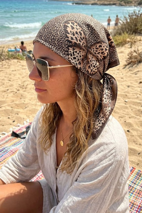 Ritagarcia Çok Amaçlı Desenli Bandana - Saç, Boyun, Çanta ve Bilek Aksesuarı ...