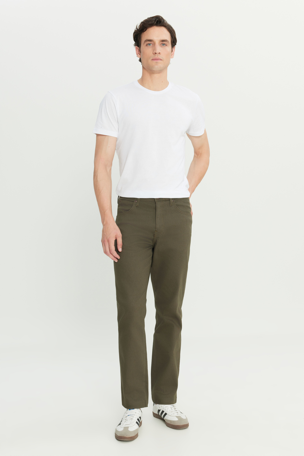 Arizona Straight Fit Regular Waist Stretch Pants