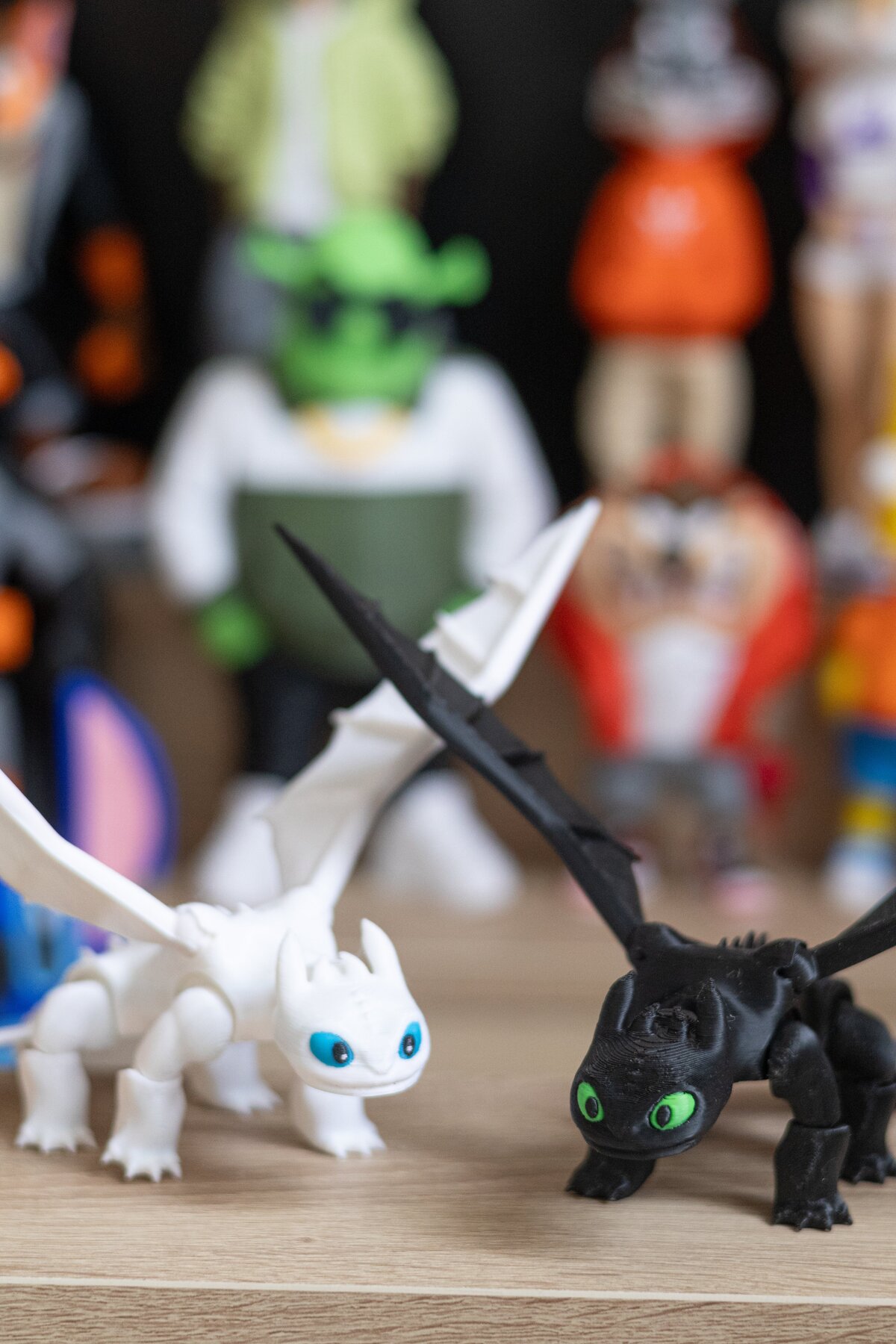 Modello Craft Toothless - Fury Flexi Eklemli Figür Set – 20 cm | 3D ...