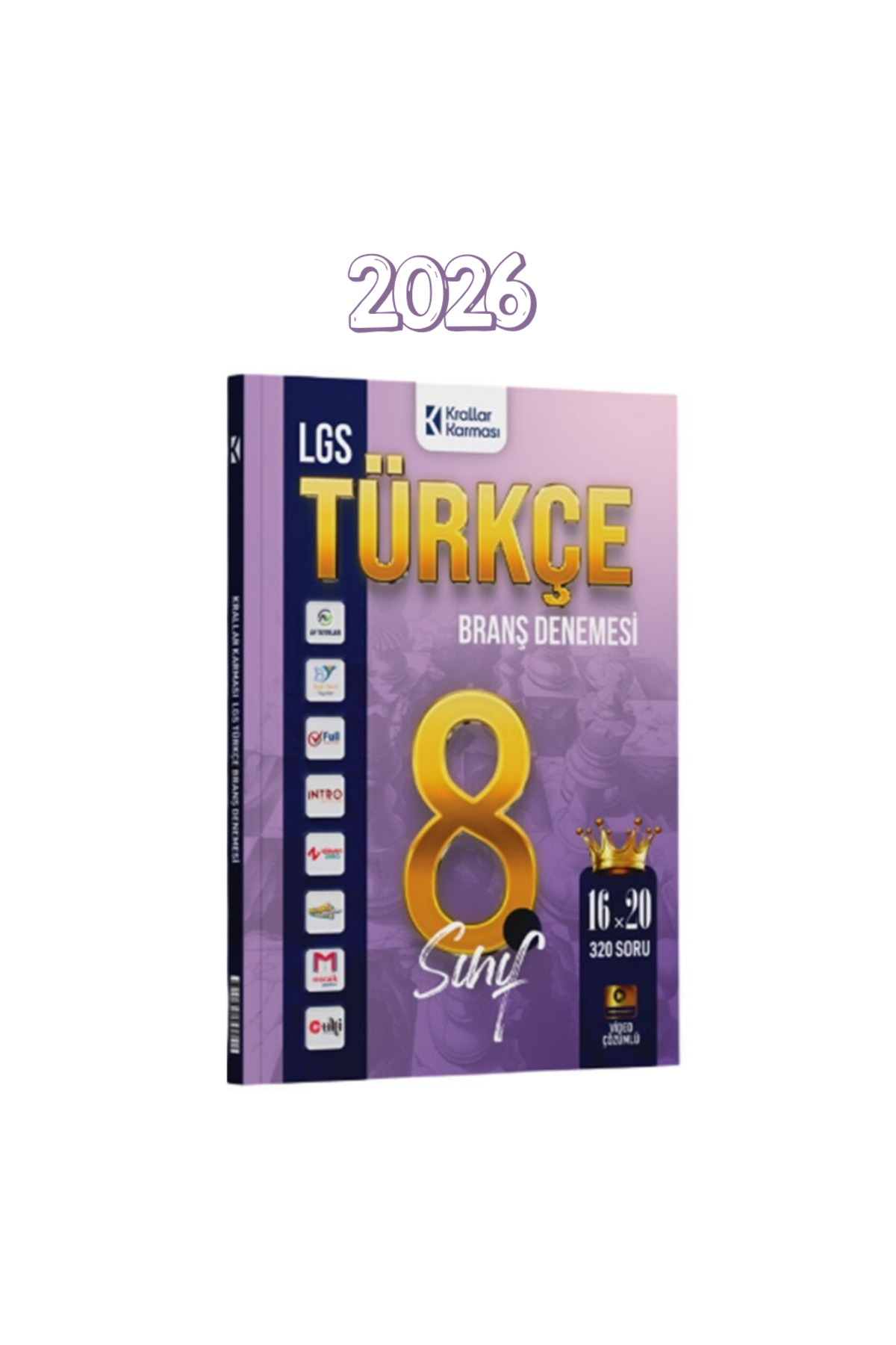 Okyanus Yayınları 2026 Krallar Karması 8. Sınıf LGS Türkçe 16 x 20