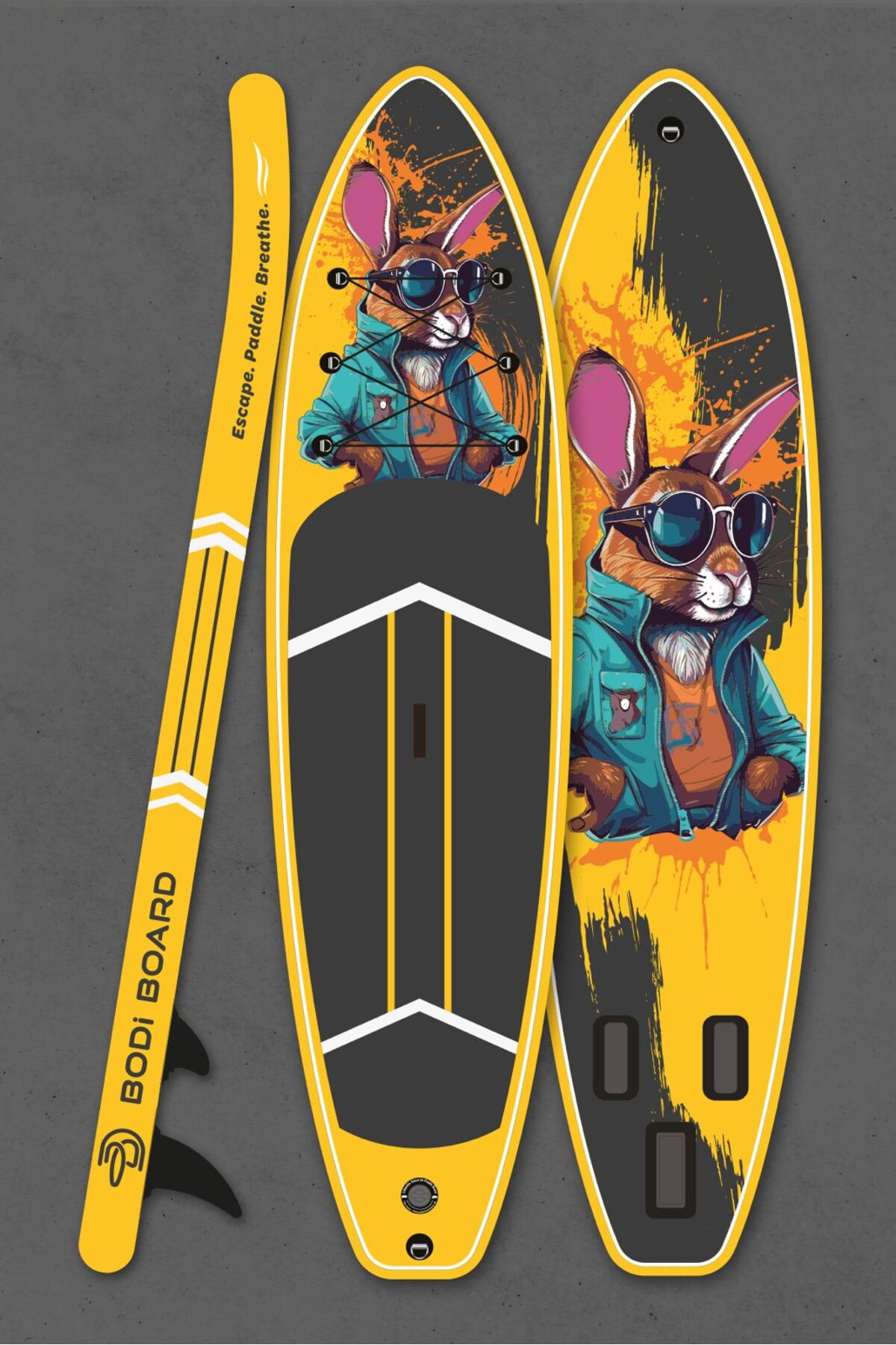 Bodi Board SUP BOARD Paddle Board 350x84x15cm Full Set Hediyeli