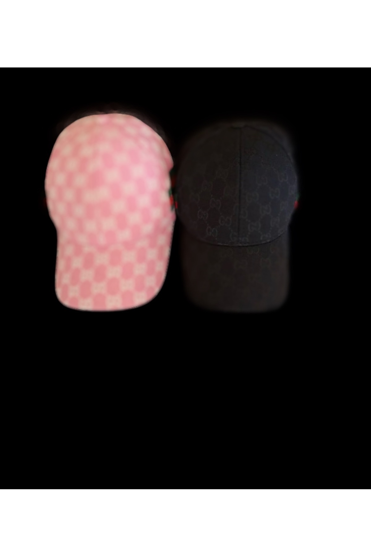 rushana Czapka unisex, zestaw 2 sztuk, regulowana na rzep z tyłu.
