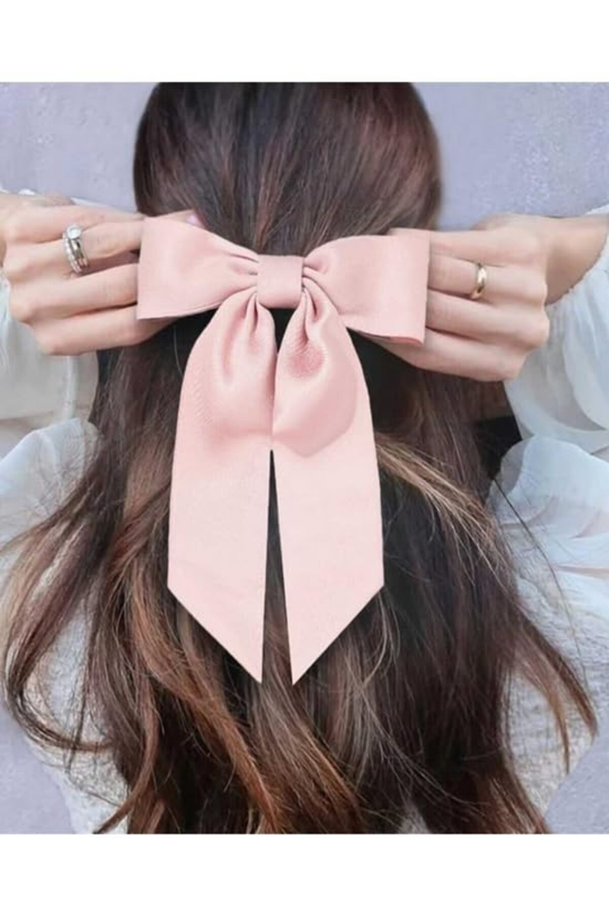 OKAVANGO Pembe Rengi Fiyonk Model Otomat Klips Toka — B0DVT6N8YS