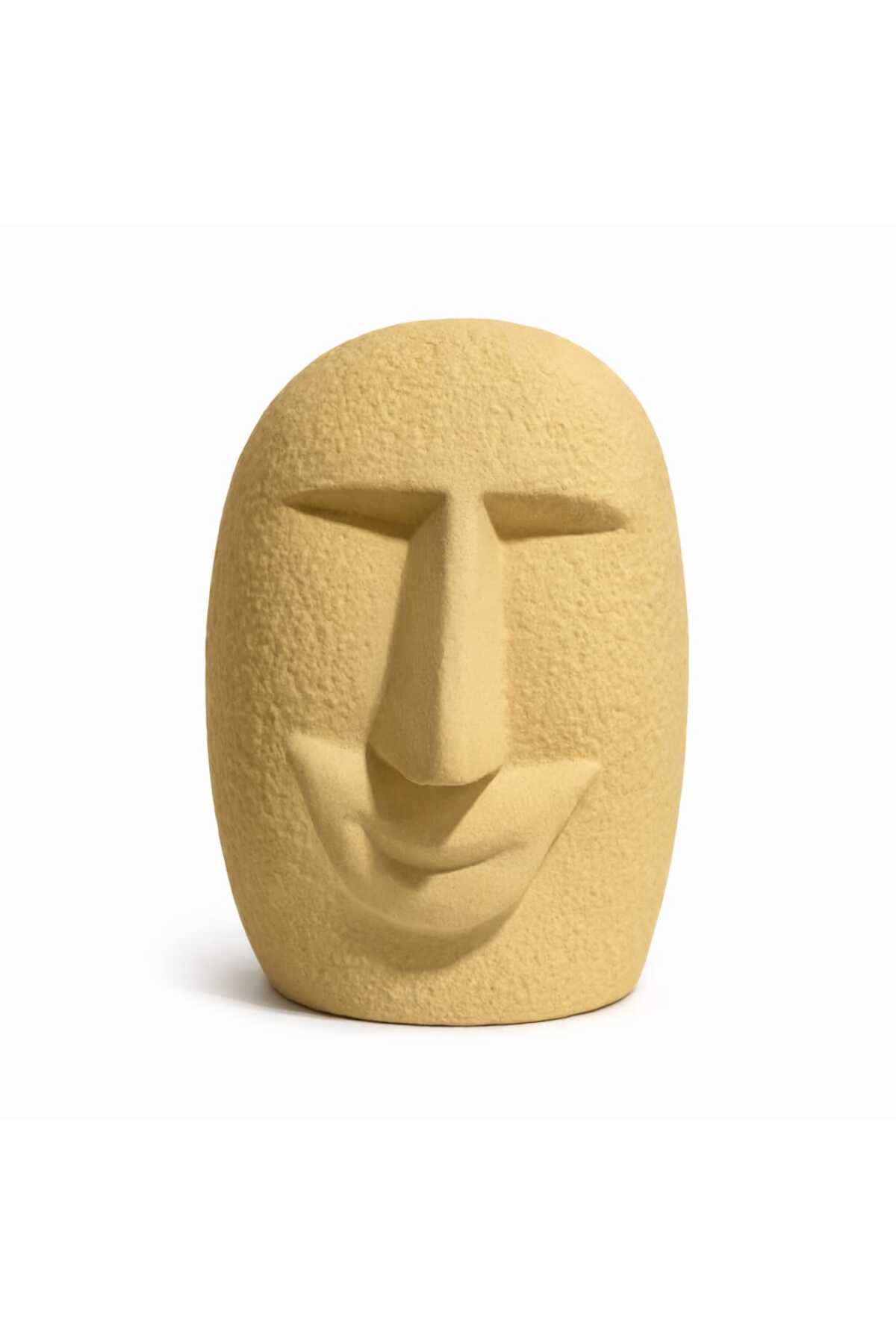 Beton Yüz Saksı Küçük Boy Minimal Ev Dekorasyonu