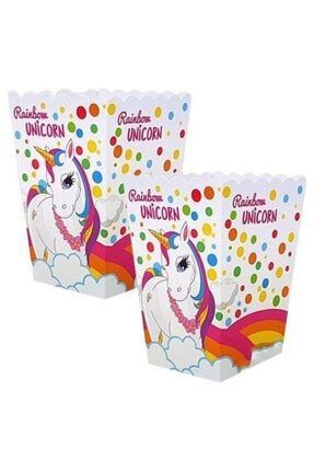 Rainbow Unicorn Popcorn Mısır Kutusu PS302232