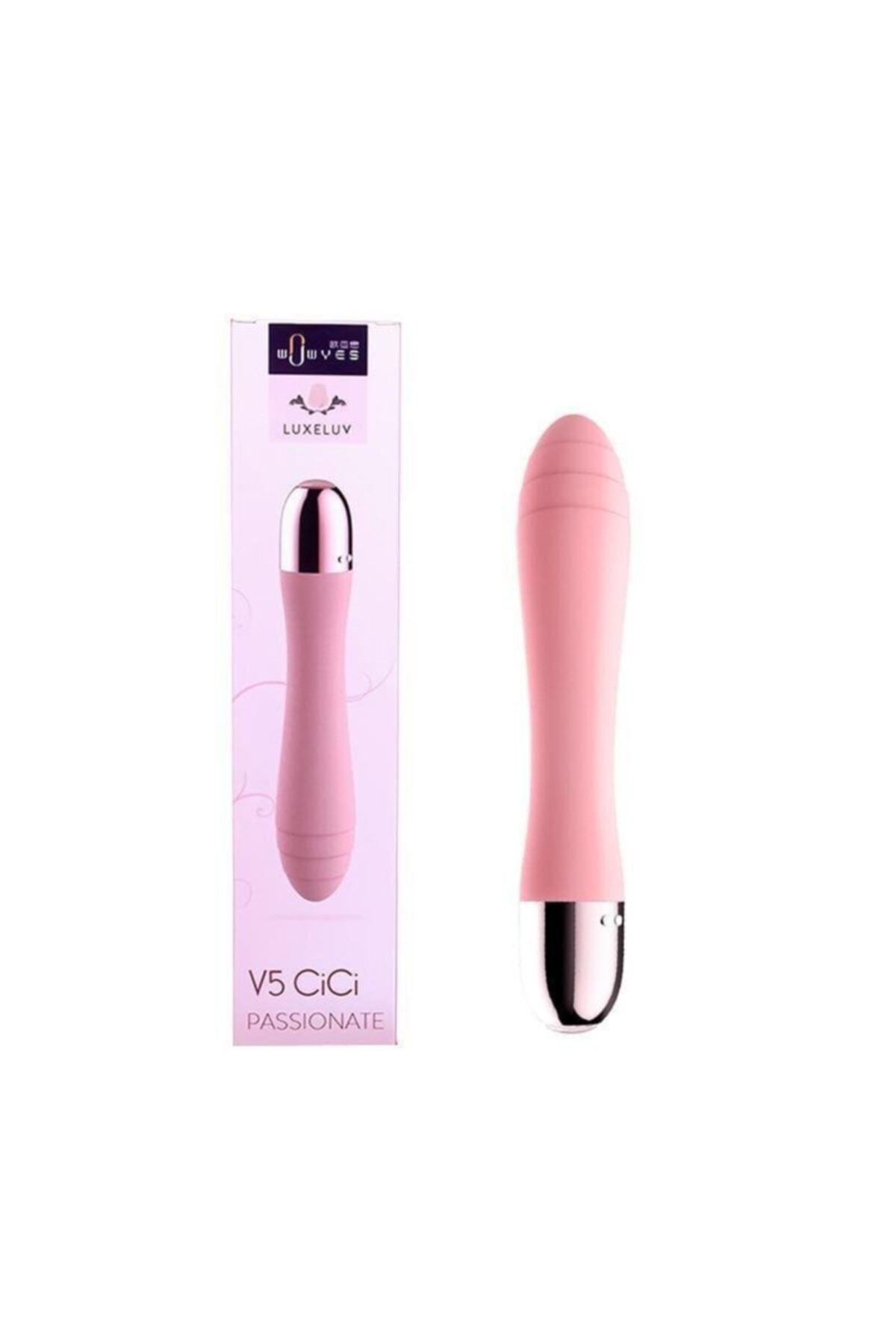 Sex Shop   Wowyes V5 Soft Silikon Esnek Ve Bükülebilen Şarjlı Vibratör