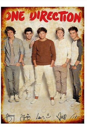 One Direction Tasarım Mdf Tablo TBLMGDK42995