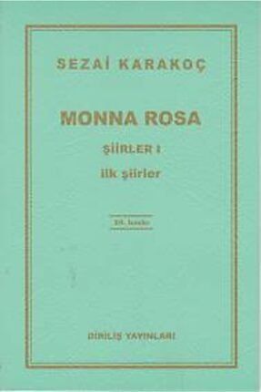 Şiirler 1 - Monna Rosa GTR100498