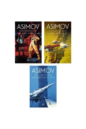 Asimov Galaktik Imparatorluk Serisi 3 Kitap Set - Toz Gibi Yıldızlar - Uzay Akımları gençkitap894589589