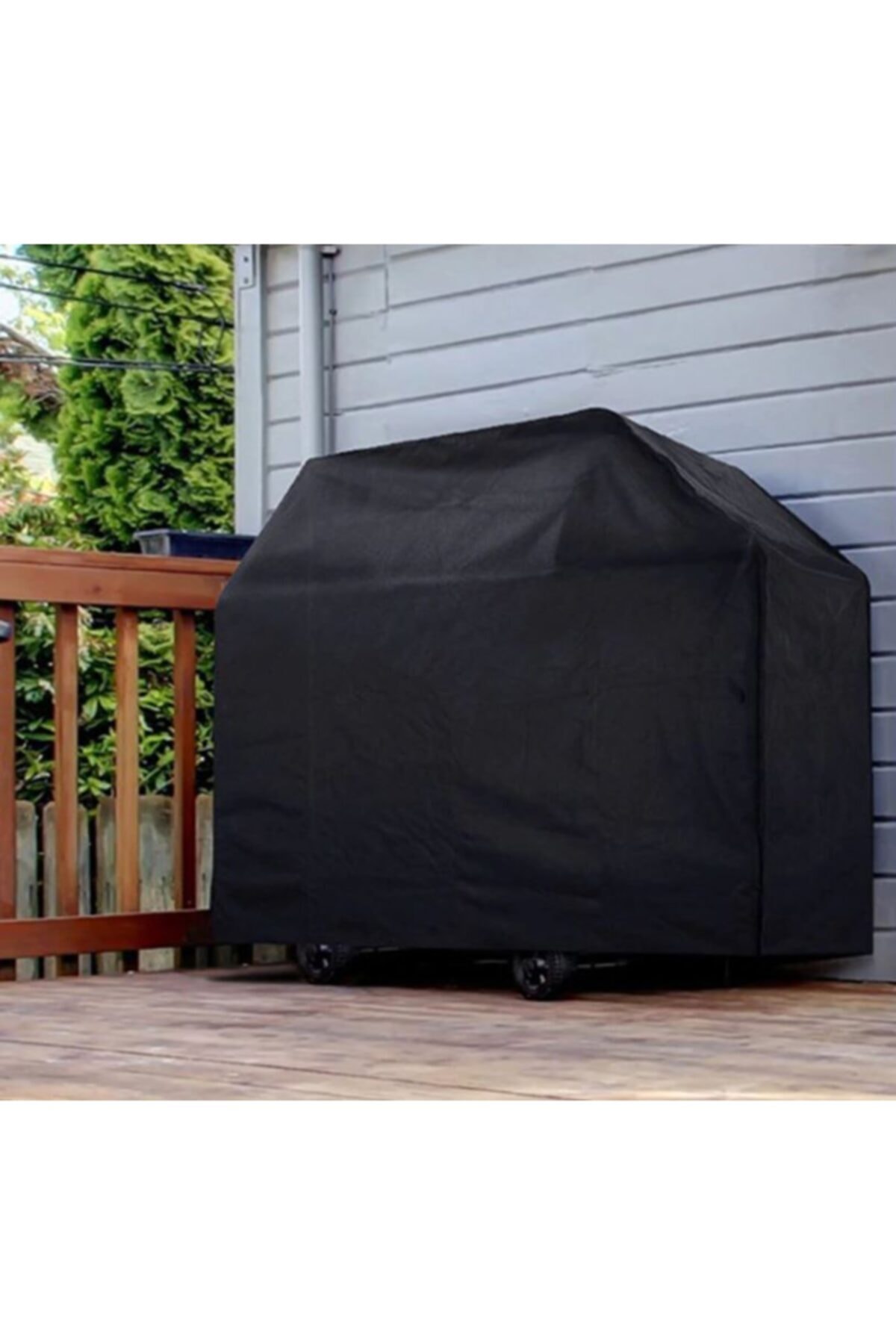 Barbecue Barbecue Protective Tarpaulin Cover 117x61x145 Cm Bbq Grill Barbeque Cover