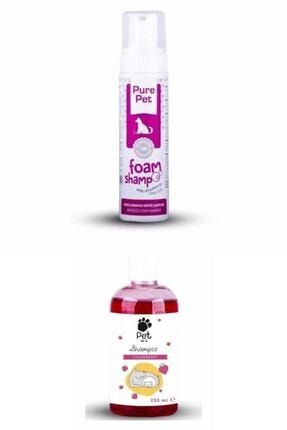 Pure Pet Çilek Kokulu Kedi & Köpek Şampuanı Seti 250+225 Ml pl_çilek_set2