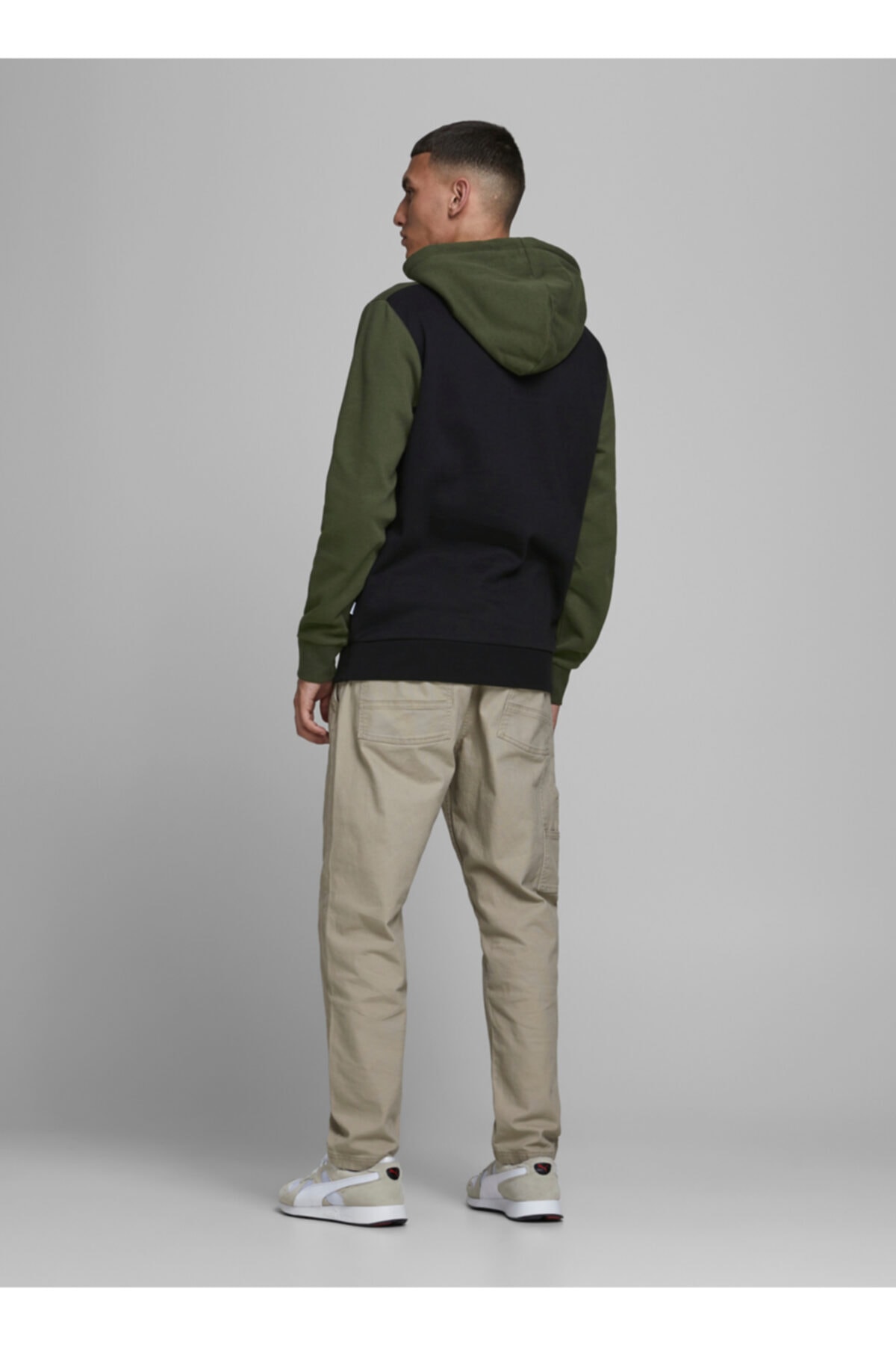 سویشرت مردانه طرح دار آستین بلند | جک اند جونز Jack & Jones 12172344 - تصویر 6