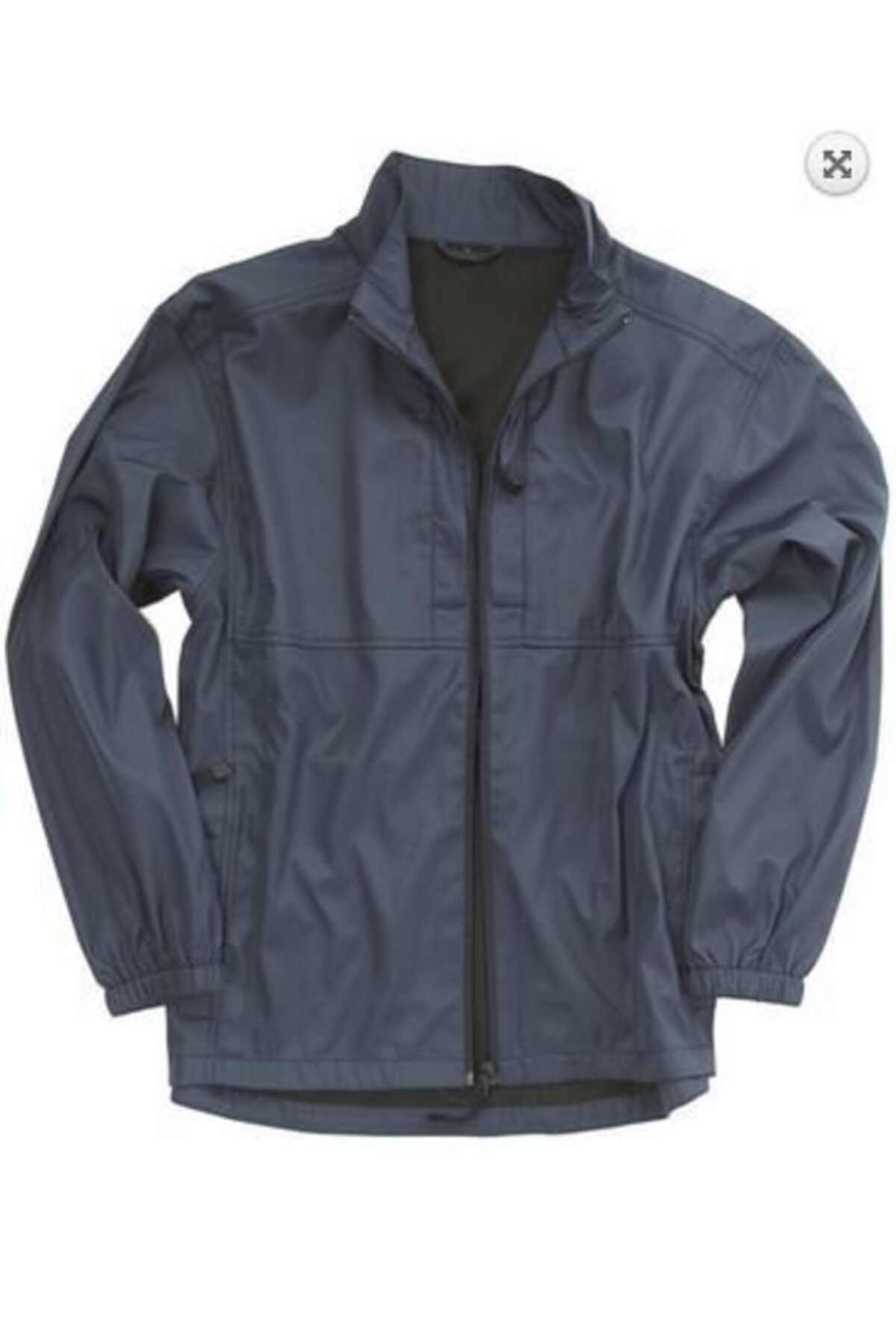 Dark blue best sale windbreaker