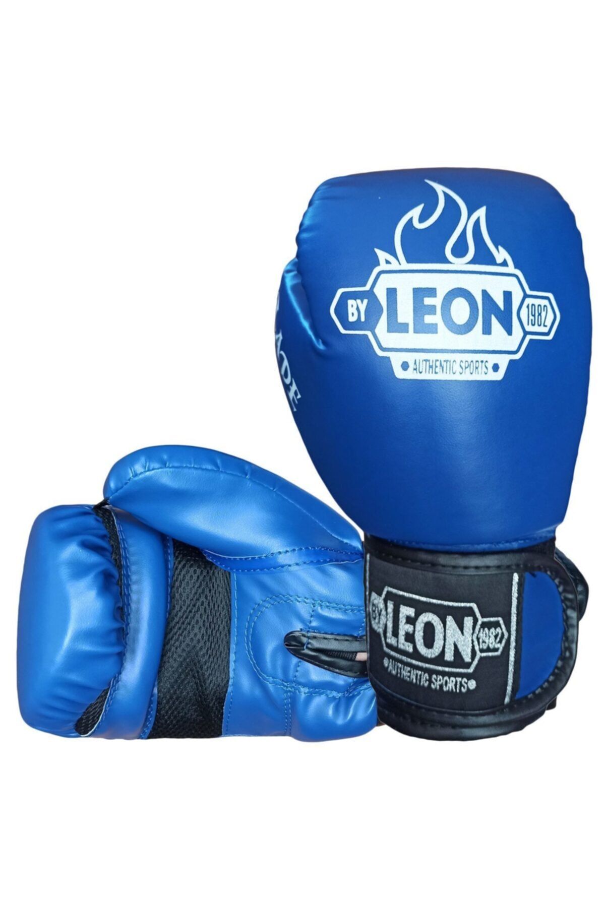 تجهیزات بوکس آبی توسط لئون ، Kick Boxing Muaythai Eldiveni By Leon 1982