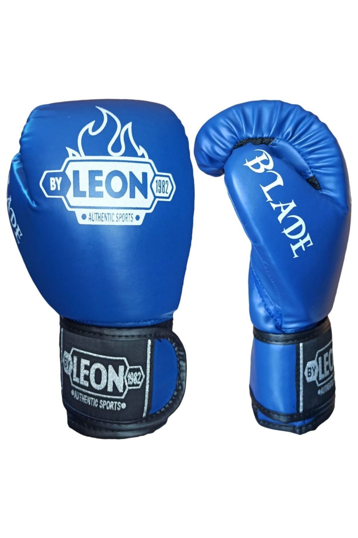 تجهیزات بوکس آبی توسط لئون ، Kick Boxing Muaythai Eldiveni By Leon 1982