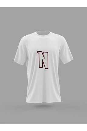 N Harfi Baskılı T-shirt PNRMTSHRT1050