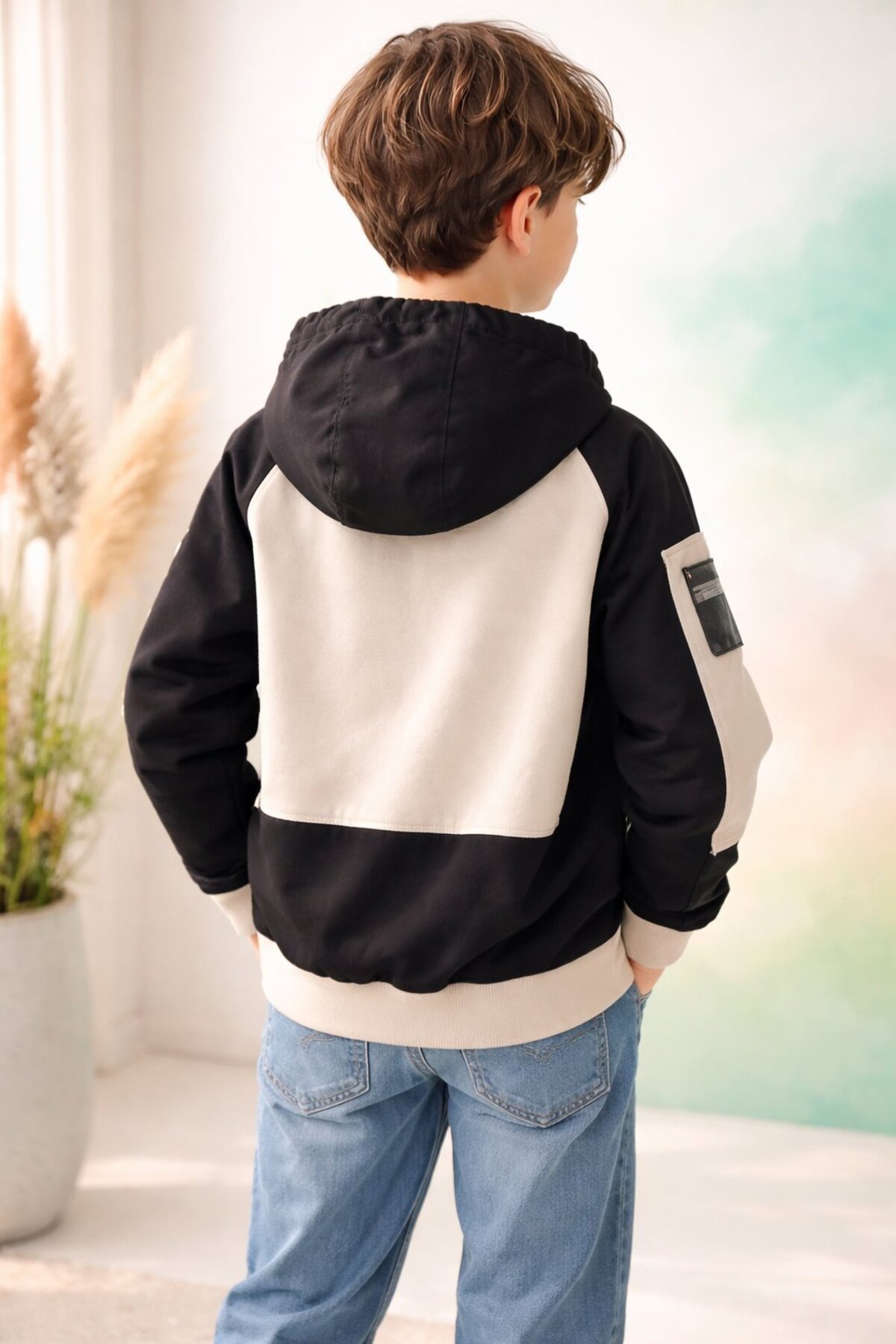 almira anne bebek Çocuk Siyah Sweatshirt - Rahat Ve Şık Seçenekler Çocuklar İçin fotoğrafı 4 (önizleme)