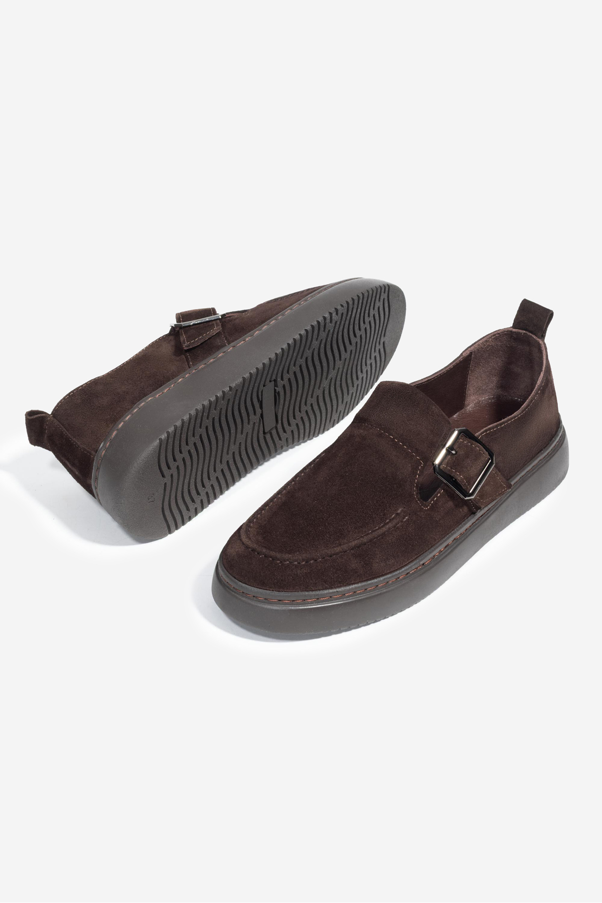 SELİN SOYLU  Kahve Hakiki Deri Kadın Günlük Ayakkabı , Kadın Casual Ayakkabı - Görsel 3