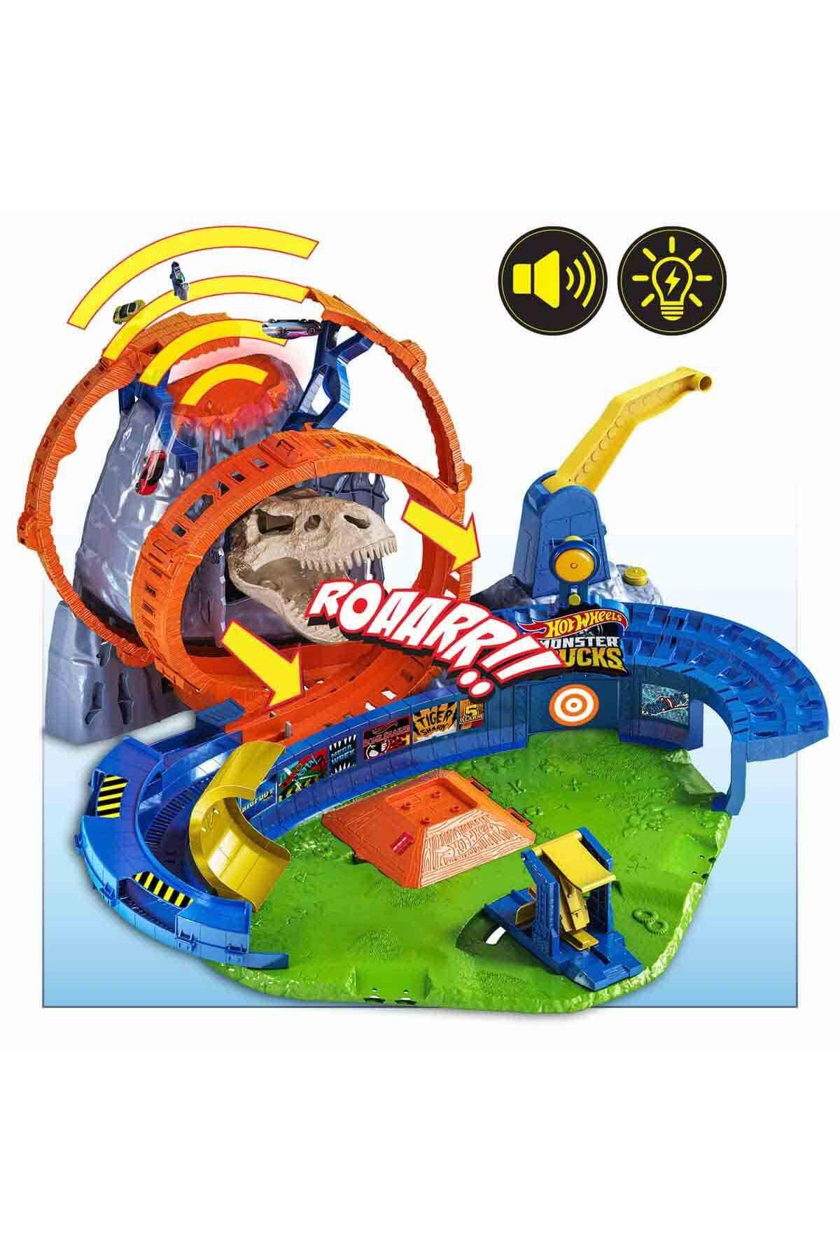 HOT WHEELS Monster Trucks Volkanik Alanda Macera Oyun Seti Hotwheels Monster Truck Oyun Seti fotoğrafı 2 (önizleme)