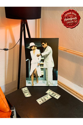 Kanvaspera Scarface, Tony Montana - Al Pacino Kanvas Tablo - Film Posteri Tar...