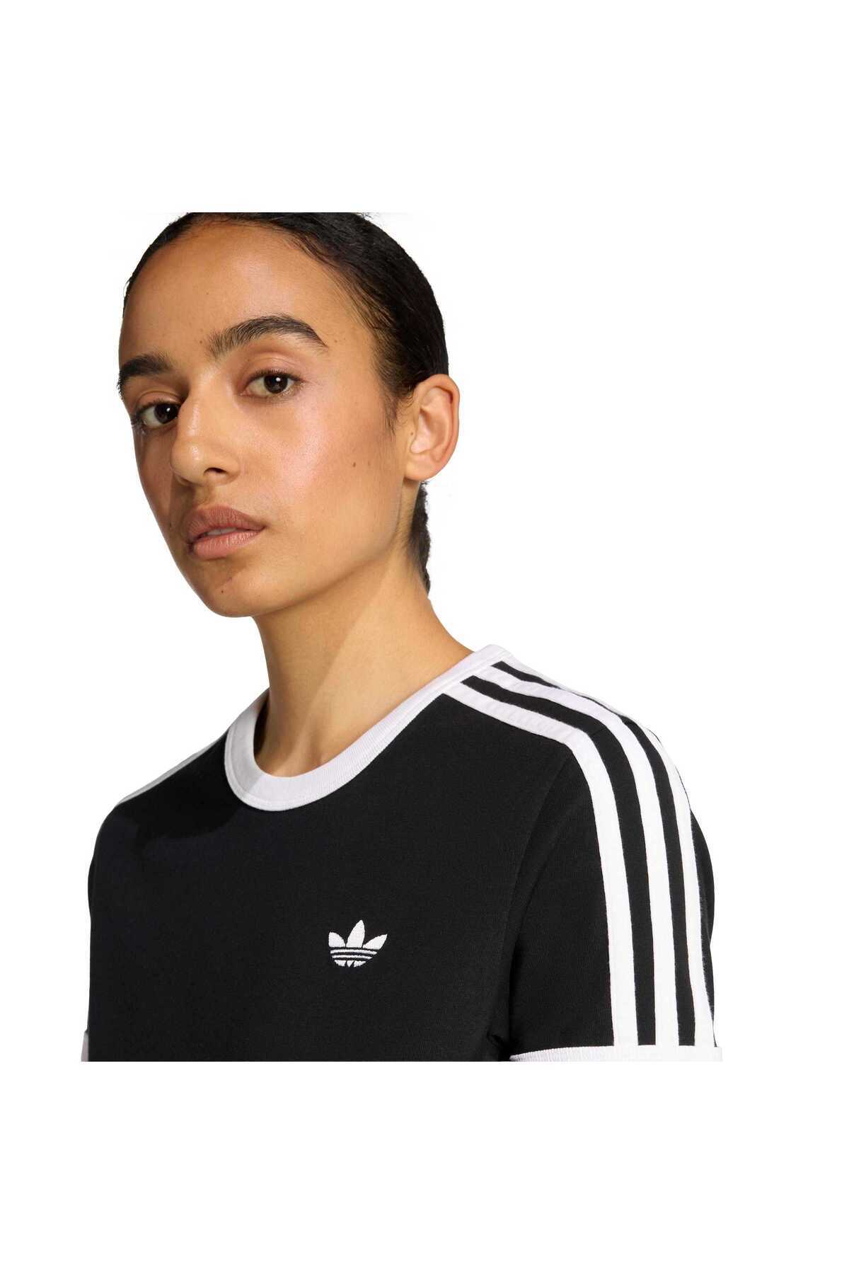 adidas 3S Tee Slim Kadın T-shirt KD7980 görsel 5