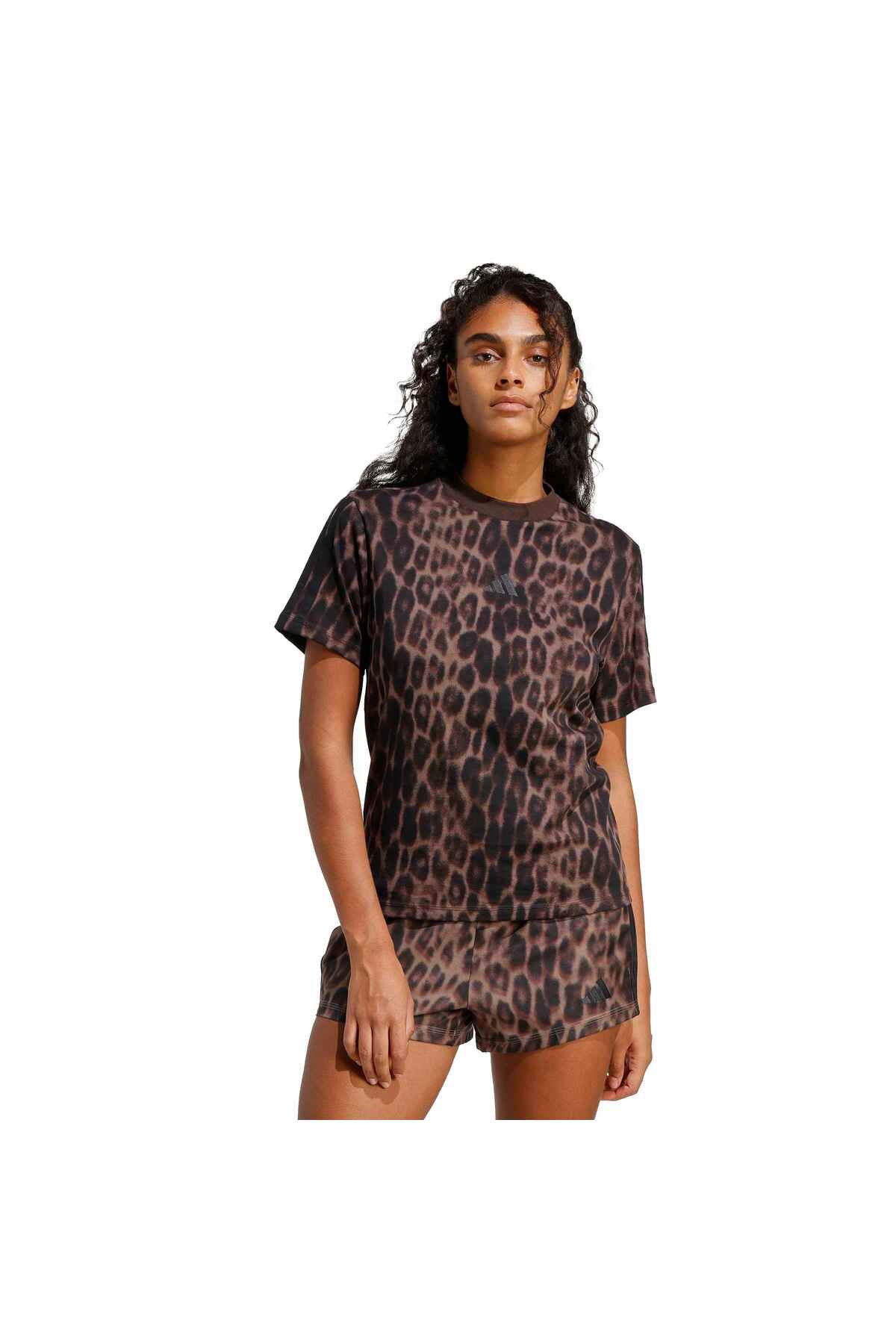 しゃつ adidas W Aop 3S T Kadın Spor T-shirt JZ0200 - Fiyatı, Yorumları