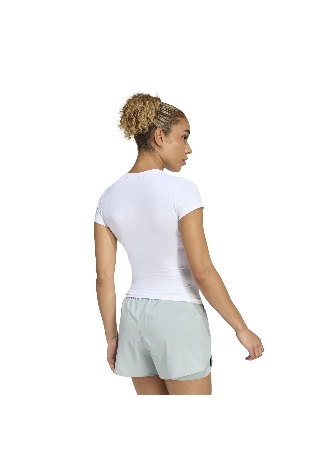 adidas Pl Ess C Tee Kadın Spor T-shirt JZ3312 görsel 2