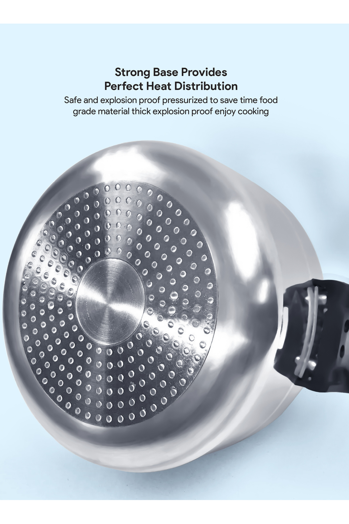 طنجرة ضغط ألومنيوم سعة 7 لترات من DPC7A مزودة بقفل...