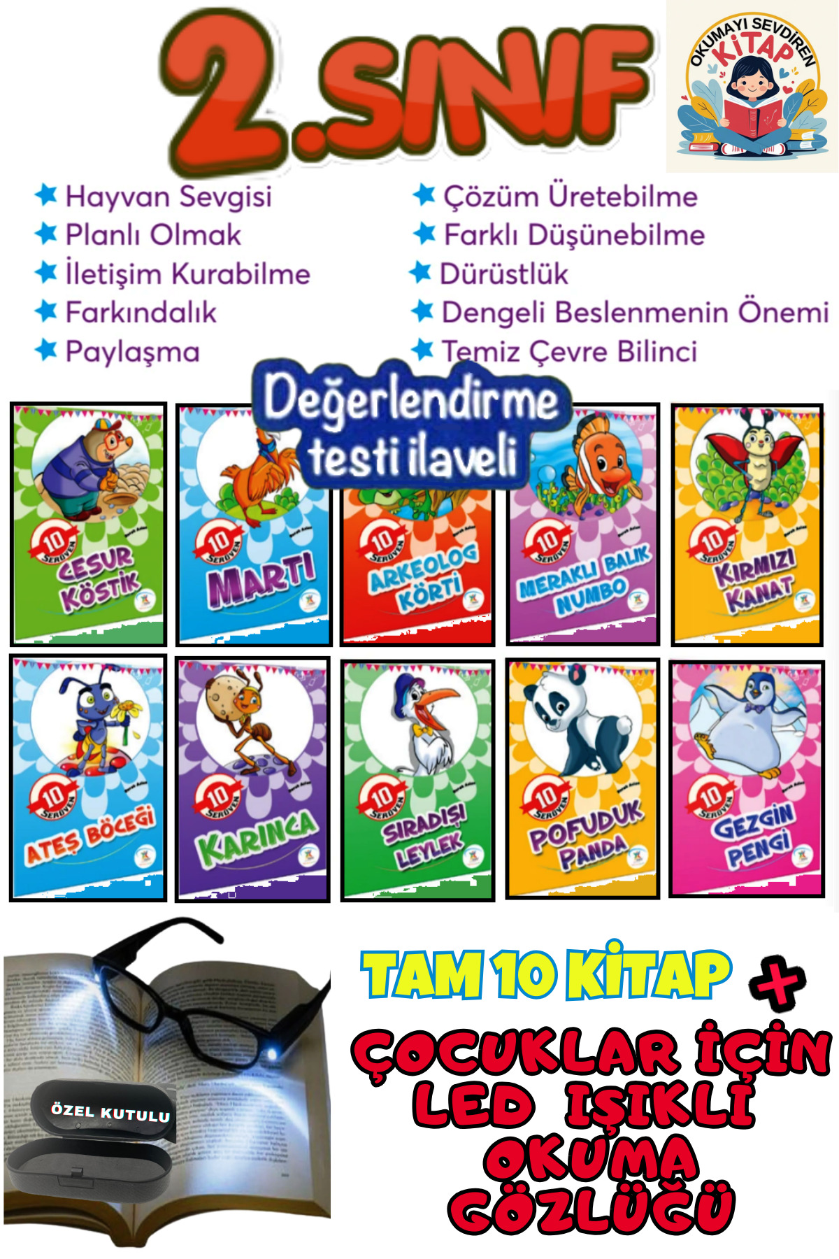 Ata Yayıncılık 2.ve 3.sınıflar Için Okumayı Sevdiren 10'lu Hikaye Kitabı Seti fotoğrafı 2 (önizleme)