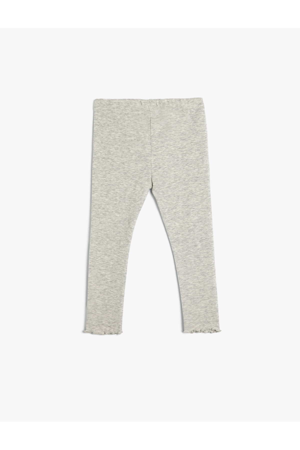 Koton Cep Detaylı Beli Lastikli Ribanalı Tayt fotoğrafı 2 (önizleme)