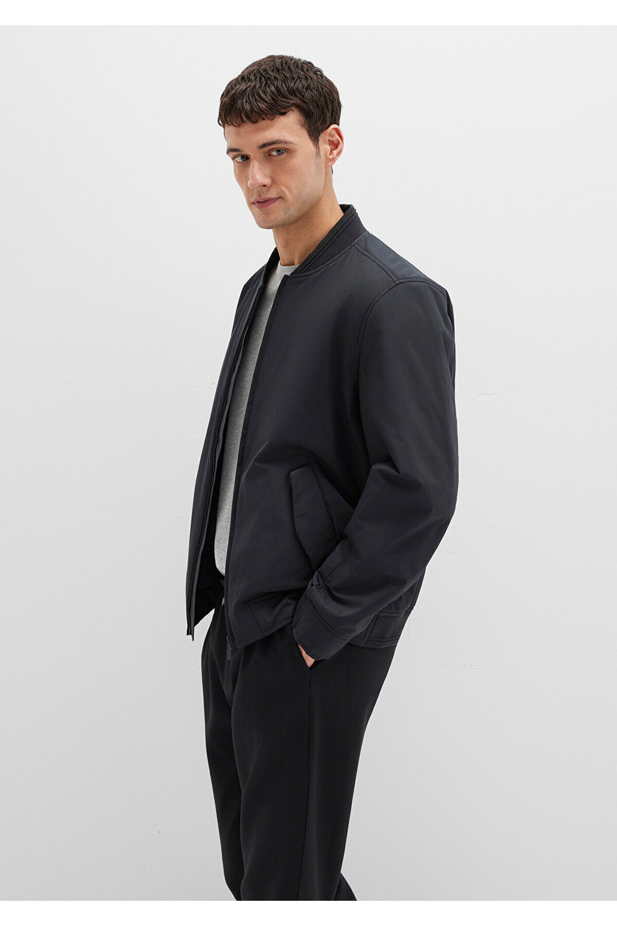 Mavi  Black Siyah Bomber Ceket 0110616-71379 - Görsel 3