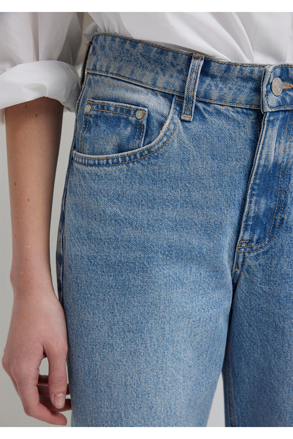 Mavi  New York Real Blue Açık Jean Pantolon 101441-90523 - Görsel 8