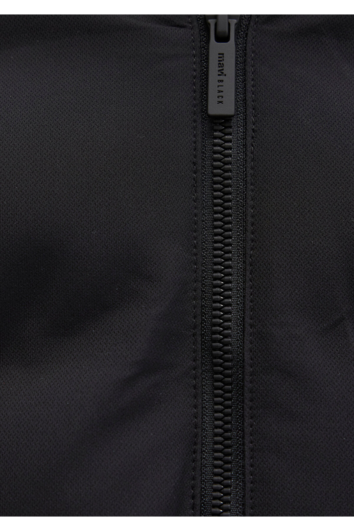 Mavi  Kapüşonlu Siyah Şişme Mont 0110652-71379 - Görsel 8