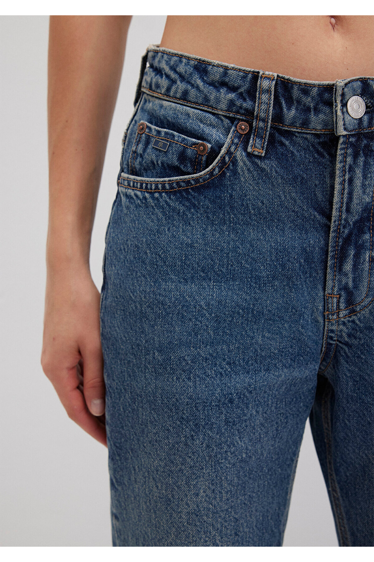 Mavi  New York Classic Denim Puslu Koyu Jean Pantolon 101441-88581 - Görsel 7