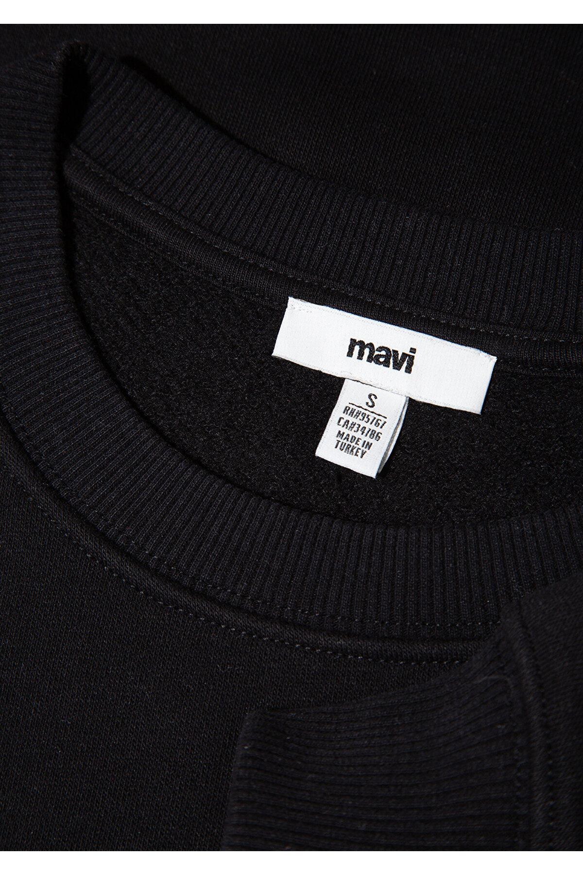 Mavi  Logo Baskılı Siyah Sweatshirt 1S10490-900 - Görsel 8